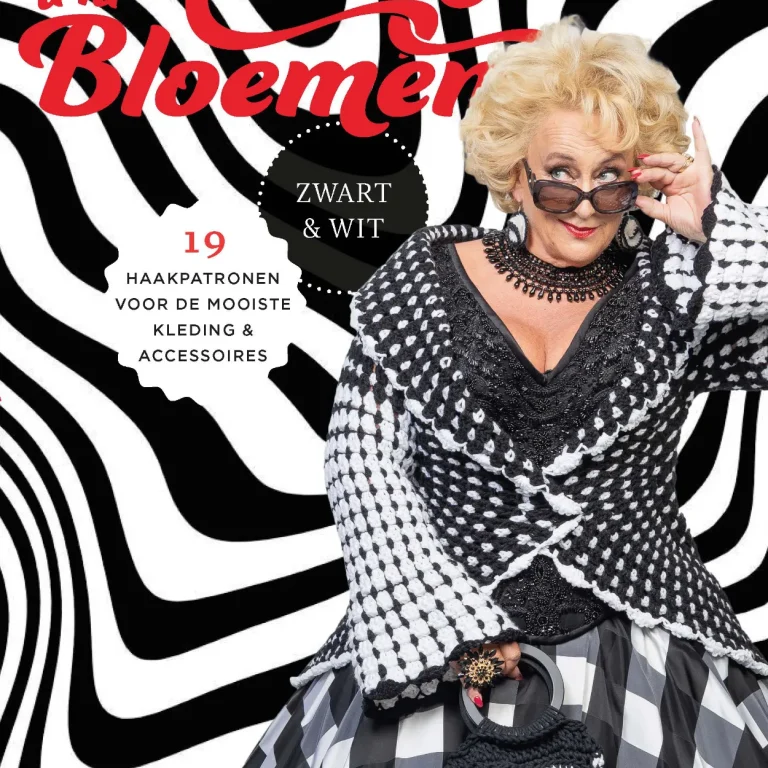 Haken a-la Bloemen Zwart en Wit 2026